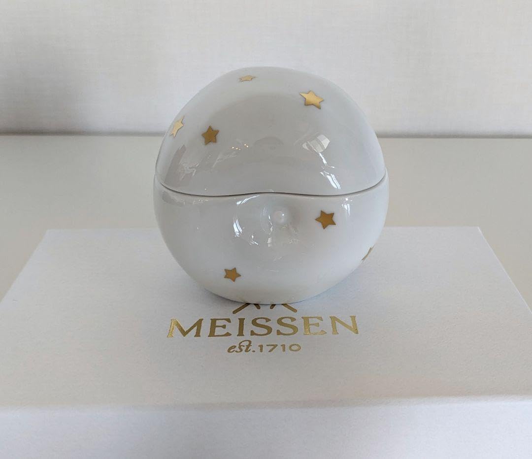 Amazon｜マイセン 星柄小物入れ ボックス 箱付き 管理.KT｜収納ケース